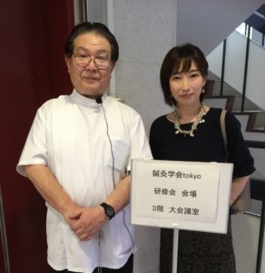 似田先生とツーショット