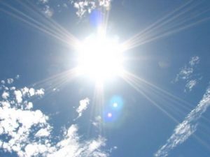 太陽の光（紫外線）のイメージ画像